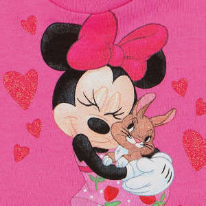 Disney Minnie szívecskés, nyuszis szoknyás rugdalózó - 62-es méret 31511163 
