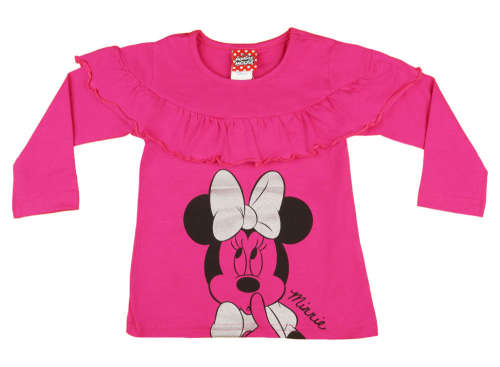 Disney Minnie hosszú ujjú lányka póló (méret: 92-140) 31509347