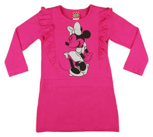 Disney Minnie hosszú ujjú lányka ruha (méret: 98-134) 31515280 Kislány ruhák - 7 - 8 év - 6 - 7 év