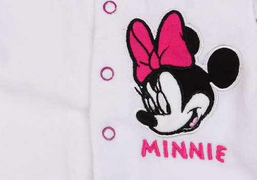 Disney Minnie hímzett plüss baba kardigán - 62-es méret