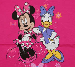 Disney Minnie és Daisy kacsa lányka trikó - 122-es méret 31511702 "Minnie"  Gyerek trikók, atléták