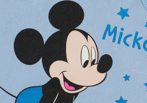 Disney Mickey sünis belül bolyhos ujjatlan rugdalózó - 62-es méret 31516896 