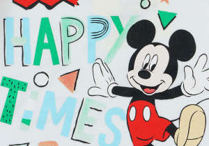 Disney Mickey "Happy times" fiú pizsama - 110-es méret 31510337 Gyerek pizsamák, hálóingek - Fehér