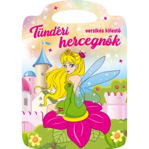 Tündéri hercegnők - versikés kifestő 32028233 Foglalkoztató füzet, kifestő-színező