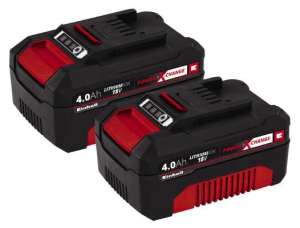 Acumulator Einhell Power-X-Change Twinpack 4,0Ah (2 bucăți) 31488732 Baterii și încărcătoare pentru unelte