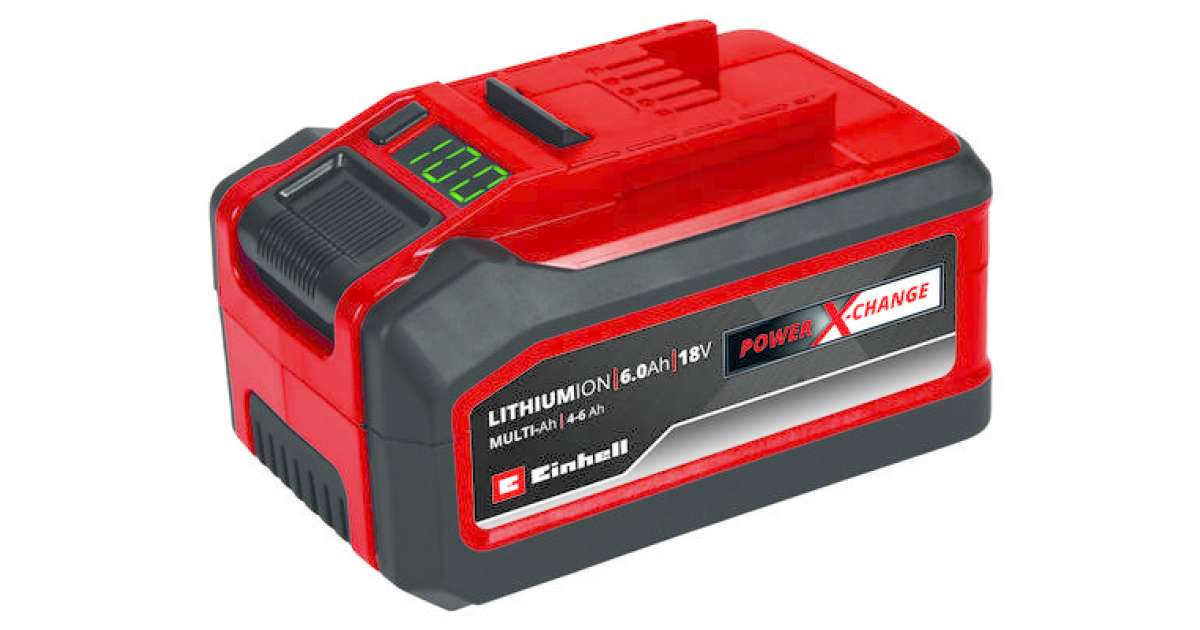 Einhell 18V 4.0Ah Power X-Change Li-Ion Battery & Charger Starter Kit 1 –  Phairs