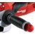 Close-up of Einhell TE-AG 125/750 angle grinder auxiliary handle