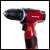 Angled view of Einhell TH-CD 12-2 Li Cordless Drill Driver
