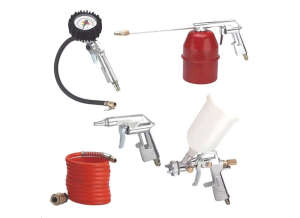 Einhell 5 piece compressor set