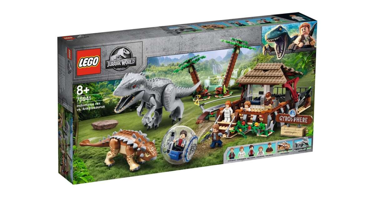 Lego Jurassic World Indominus Rex Vs Ankylosaurus 75941 LEGO