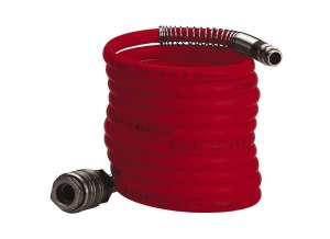 Einhell 4m spiral hose for connecting air tools and compressors - Einhell