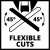 Einhell TC-JS 80/1 jigsaw flexible cuts, 45 degree angle