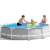 Piscină Intex Prism 305x76cm cu cadru metalic, distracție pentru toată familia