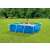 Intex rechteckiger Pool mit Metallrahmen, 220x150x60cm, Menschen genießen den Pool