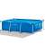 Intex rechteckiger Pool mit Metallrahmen, 220x150x60cm
