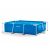 Intex 220x150x60cm rectangular metal frame pool