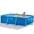Intex 260x160x65cm Metallrahmen-Pool mit Menschen, die schwimmen
