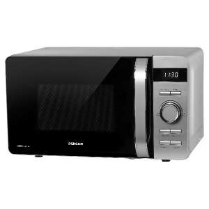 Микровълнова фурна Sencor SMW 5217SL 17L, 800W, Сребриста - Микровълнова фурна, Аспиратор за готварски печки и Гореща плоча