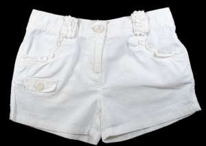 Next lenvászon lányka Short #fehér 31492318 - Next