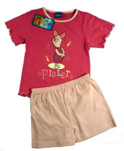 Disney nyári rövid ujjú Pizsama #rózsaszín 31493123 Gyerek pizsamák, hálóingek - Pamut