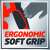 Ergonomic soft grip for Einhell TC-SY 500 P paint sprayer