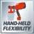 Einhell TC-SY 500 P Hand-Held Paint Sprayer Flexibility