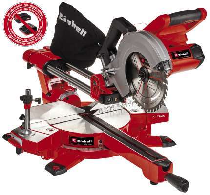 Einhell TE-SM 36/210 Li - Solo cordless mitre saw (without battery and charger)