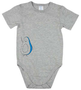 Mini&Me baba body avokádó mintával, rövid ujjú, 86-os méret - Asti