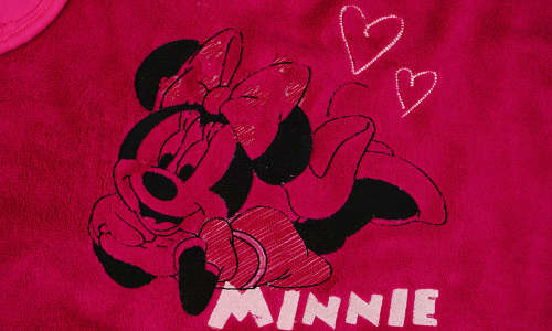 Disney Minnie wellsoft/pamut babatakaró 75x100cm 31515653