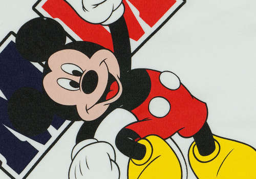 Disney Mickey &quot;MM&quot; kapucnis frottír törölköző 100x100cm 31513604