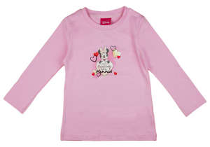 Disney lány Hosszú ujjú Póló - Minnie Mouse #rózsaszín 31515779 "Minnie"  Gyerek hosszú ujjú póló