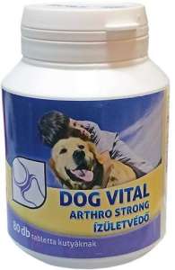 Dog Vital Arthro Strong ízületvédő tabletta 80 db 31494712 Táplálékkiegészítők, kisállat tápszerek