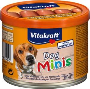 Vitakraft Dog Minis Hipoallergén Marhahús Kolbász - 120g