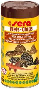 Sera Wels-Chips Nature 250Ml Algaevő Díszhaltáp Tabletta (00