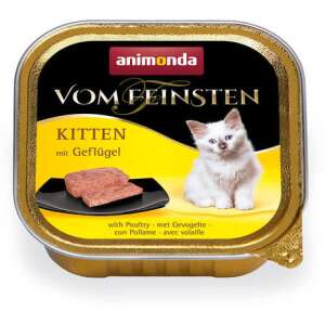 Animonda Vom Feinsten Kitten – Szárnyashúsos eledel kölyök macskáknak (16 x 100 g) 50595335 Macskaeledelek - Alutálkás