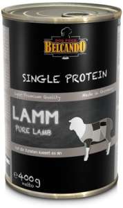 Belcando szín bárányhúsos konzerv (Single Protein) (18 x 400 g) 7200 g 31496331 Kutyaeledelek - 18 db