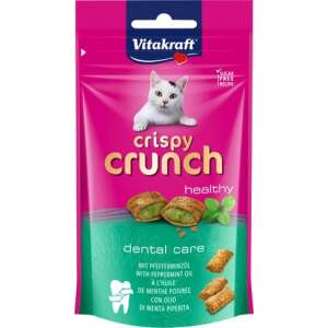 Vitakraft Crispy Crunch Dental Care borsmentás fogerősítő macskáknak 60 g 31893307 Táplálékkiegészítők, kisállat tápszerek
