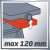Einhell TC-SP 204 bench planer, maximum thickness opening 120mm