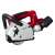 Einhell TH-MA 1300 wall chaser, red and silver, angled view