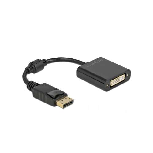 Delock DisplayPort 1.1 auf DVI Adapter, schwarz