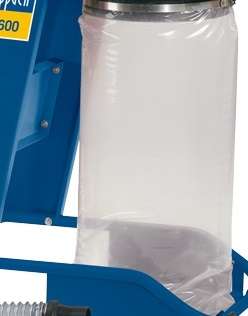 Scheppach Műanyag porzsák fűrészporhoz DC 12 / HA 1600 / HD 12-höz