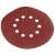 Scheppach sanding disc, grit 120, 225mm diameter, 10 pack