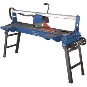 Scheppach FS 4700 Fliesenschneider, elektrische Fliesensäge zum Schneiden von Keramik, Porzellan, Marmor und anderen Materialien - Scheppach