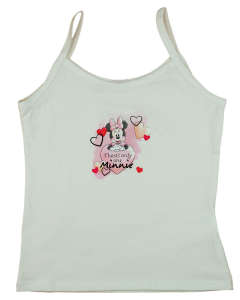 Disney lány Trikó - Minnie Mouse és szív #fehér - 110-es méret 31514708 Gyerek trikók, atléták