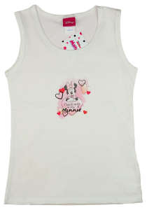 Disney lány Trikó - Minnie Mouse #fehér - 74-es méret 31511947 "Minnie"  Gyerek trikó, atléta