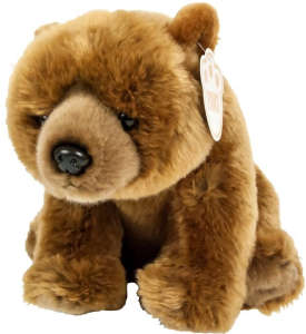 Paws Plüss grizzli medve #barna 20cm