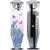 Lamart LT8001 ironing board with butterfly design, 125x42 cm, folded and unfolded view