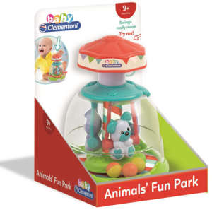 Clementoni Készségfejlesztő körhinta - Állatok 