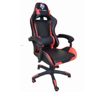 Hell Gamer Prémium Gamer szék nyak-és derékpárnával #fekete-piros 31501364