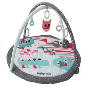 Baby Mix Játszószőnyeg játékhíddal - Vízi állatok #szürke 31501366 Baby Mix